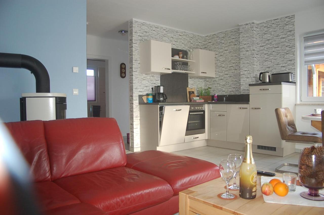 Behagliches Ferienhaus Zaunkoenig -Mit Kamin Und Sauna 塔内 外观 照片